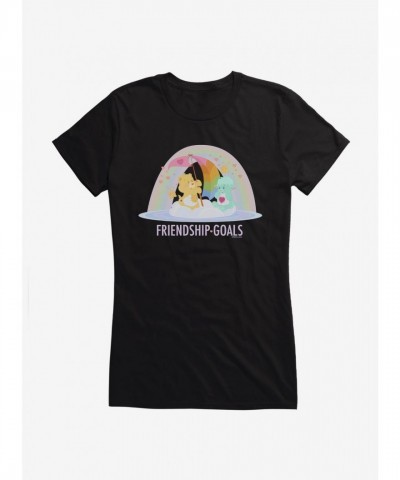 Care Bears Friendship Ship Art T-Shirt for Girls by Ashley Taylor