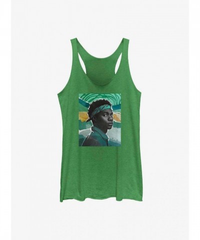 Outer Banks Women's Green Pope Poster Tank Top
