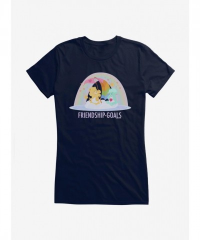 Care Bears Friendship Ship Art T-Shirt for Girls by Ashley Taylor