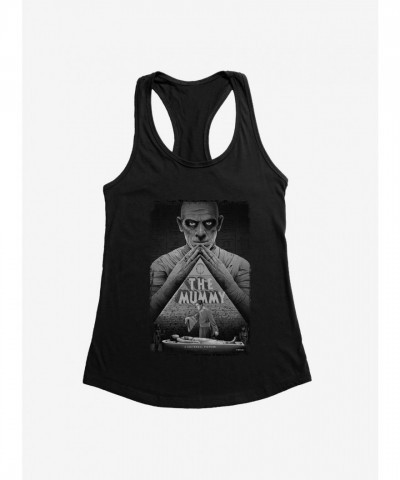 Mummy Themed Girls Tank Top - Lightweight Cotton & Polyester Blend