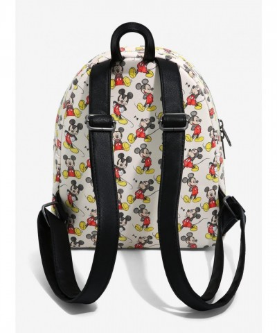 Loungefly Mickey Mouse Sketch Poses Mini Backpack for Disney Fans