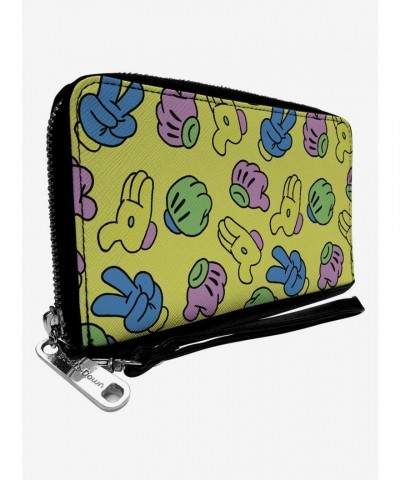 Disney Classic Mickey Mouse Gesture Wallet - Premium Vegan Leather