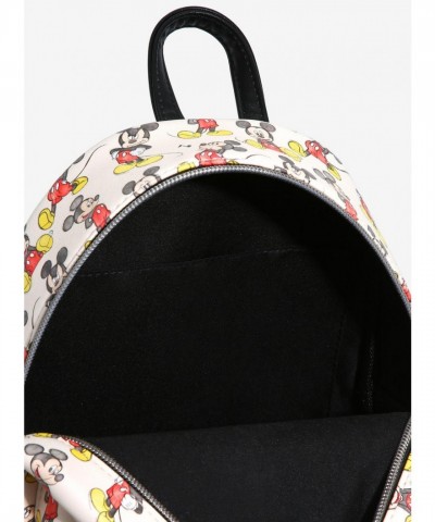 Loungefly Mickey Mouse Sketch Poses Mini Backpack for Disney Fans