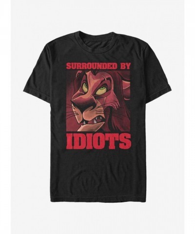 Disney Scar The Lion King T-Shirt - Men's Black