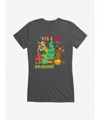 Scooby-Doo Holiday Season Tee for Girls - Comfortable Cotton Scooby and Shaggy Design