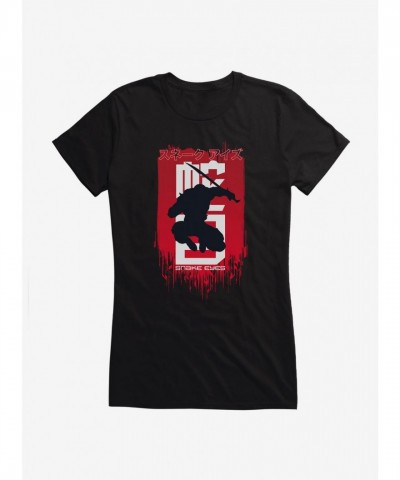 G.I. Joe Snake Eyes Girls Junior Tee