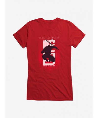 G.I. Joe Snake Eyes Girls Junior Tee