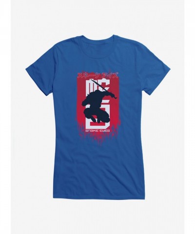 G.I. Joe Snake Eyes Girls Junior Tee