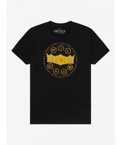 House of the Dragon Targaryen Crown T-Shirt for Unisex