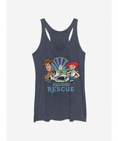 Disney Toy Story 4 Rescue Girls Blue Tank Top